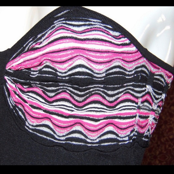 G by GUESS knit body-con spaghetti strap dress M 💥 - Picture 3 of 4